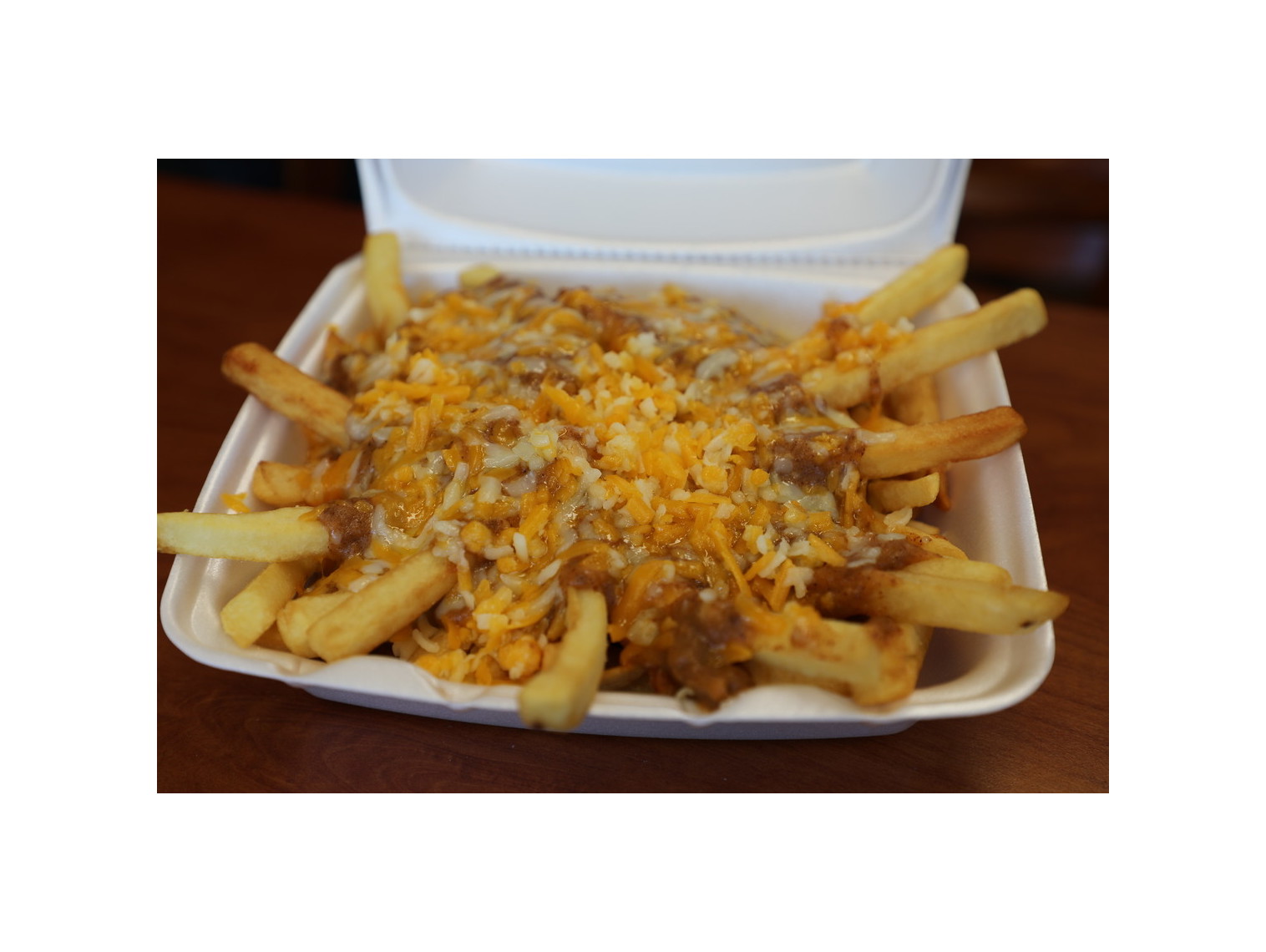 Order Chili Cheese Fries food online from Norm Famous Burgers store, Whittier on bringmethat.com