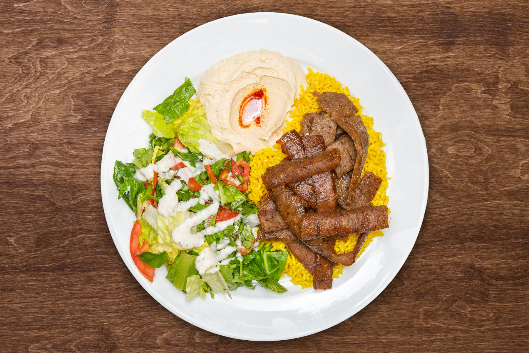 Order  5. Gyro Meat Platter  food online from The Green Olive store, Ventura on bringmethat.com