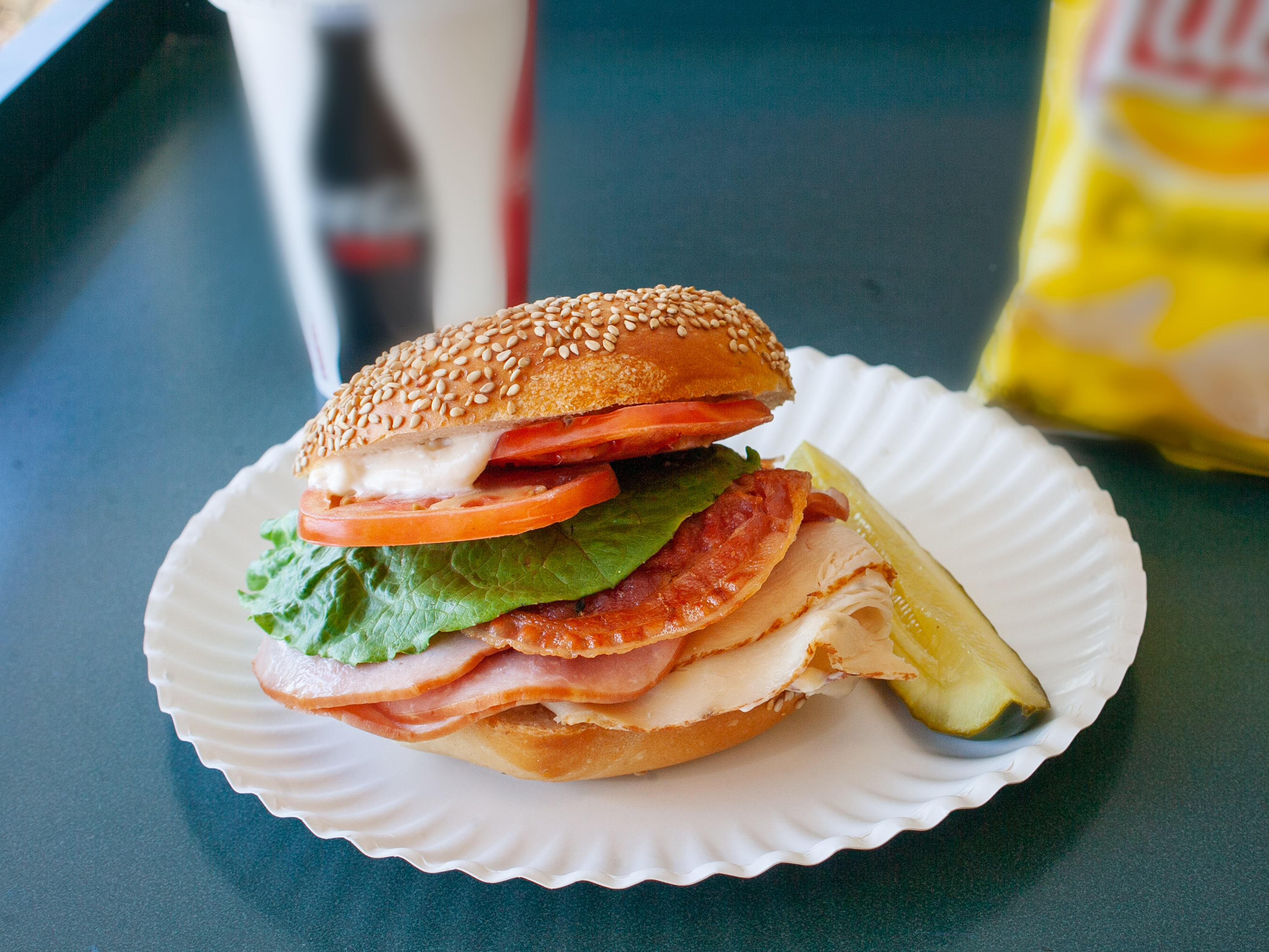 Order Club Sandwich food online from Bc Bagels store, Binghamton on bringmethat.com