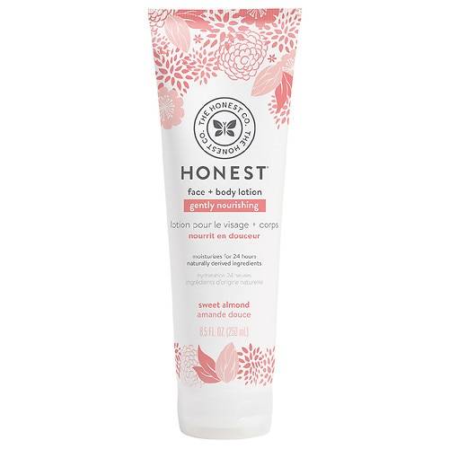 Order Honest Gently Nourishing Sweet Almond Face & Body Lotion - 8.5 oz food online from Walgreens store, Stamford on bringmethat.com