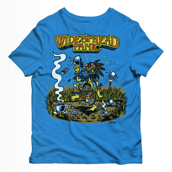 Order Widespread Panic Proving Grounds T-Shirt - Unisex food online from Jittery Joe store, Athens on bringmethat.com