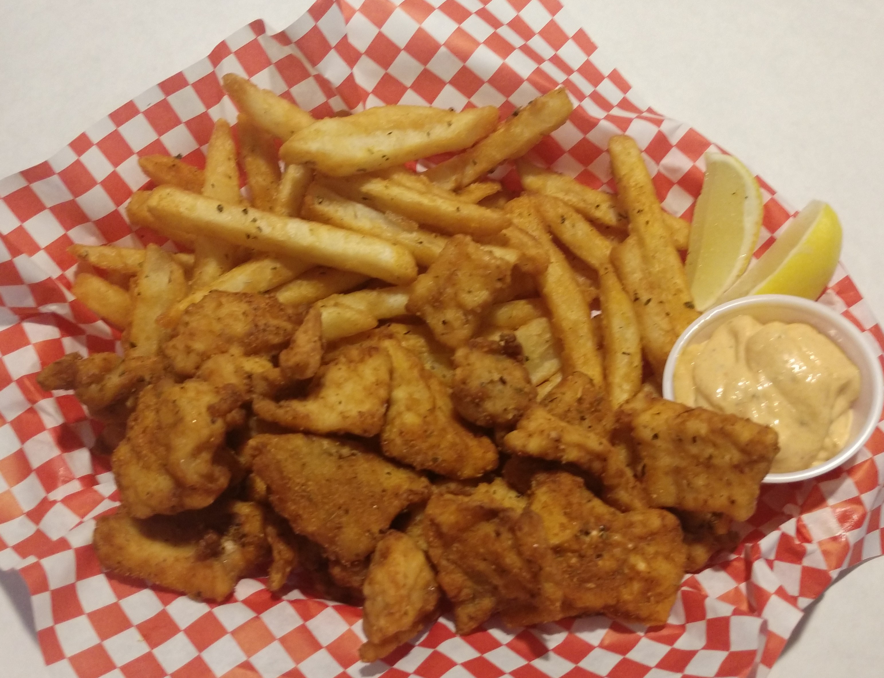 Order Gator Nuggets Basket food online from Angry Crab Shack store, Phoenix on bringmethat.com