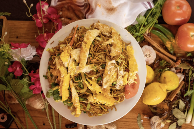 Order Egg Chowmein food online from Latenight Cuisine store, San Francisco on bringmethat.com