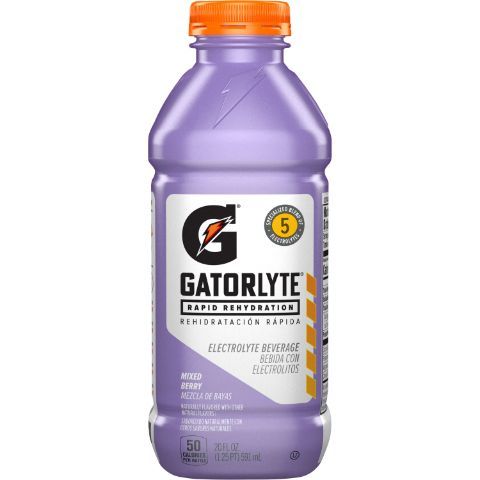 Order Gatorade Gatorlyte Rapid Rehydration Electrolyte Beverage Mixed Berry 20oz food online from 7-Eleven store, Charlotte on bringmethat.com