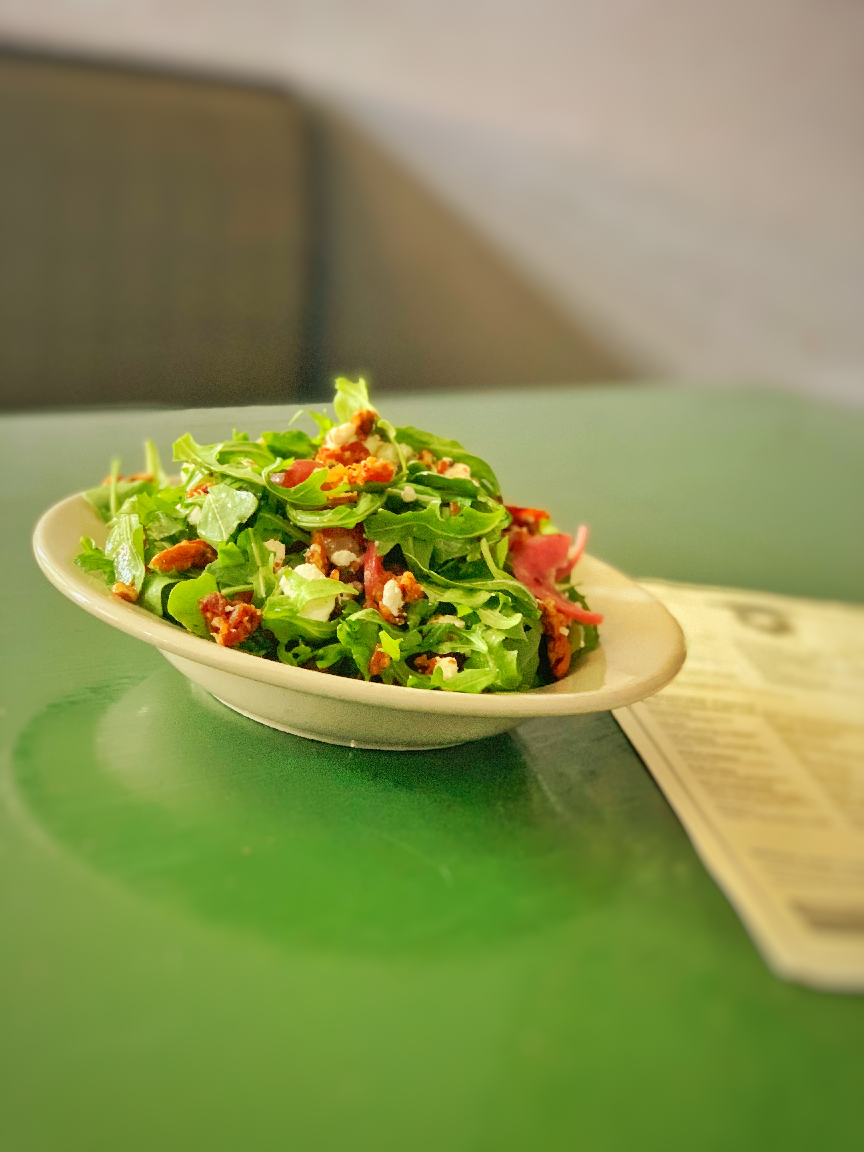 Order Arugula Salad food online from Midway Pizza store, New Orleans on bringmethat.com
