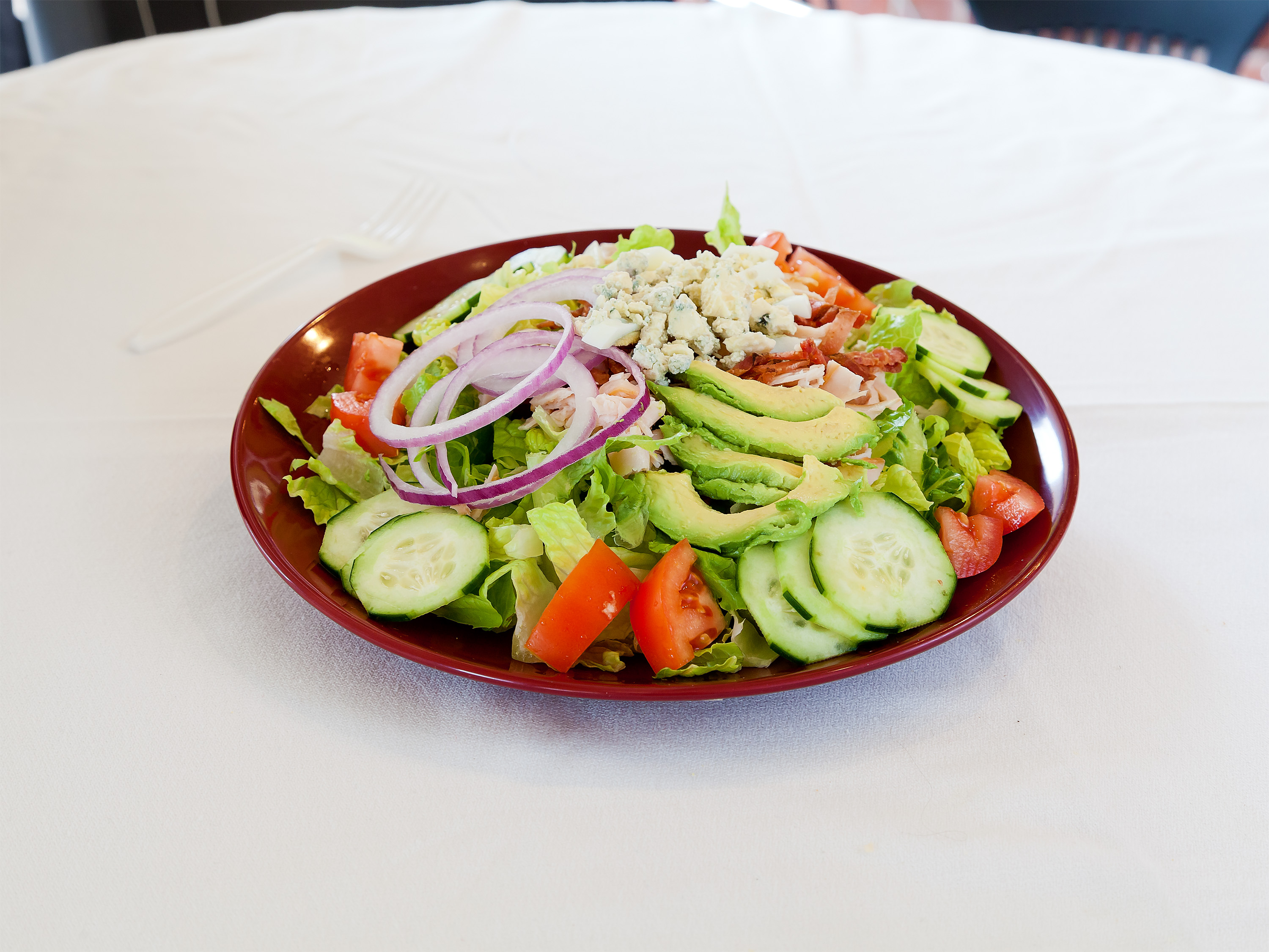 Order Cobb Salad food online from Rossi's Cafe & Deli store, Concord on bringmethat.com