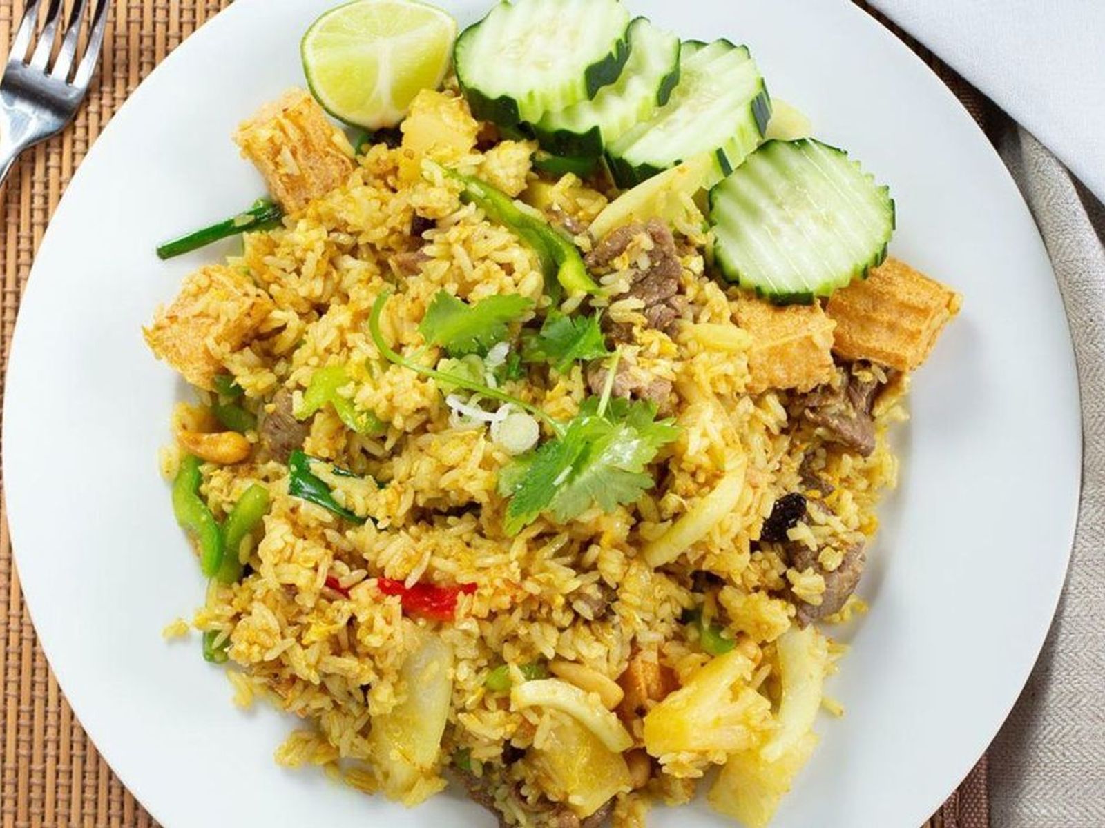 Order F4 Kow Pad Pineapple food online from Pad Thai store, Chino Hills on bringmethat.com