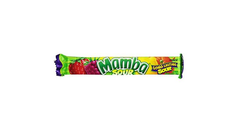 Order Mamba Sour Fruit Chews food online from Trumbull Mobil store, Trumbull on bringmethat.com