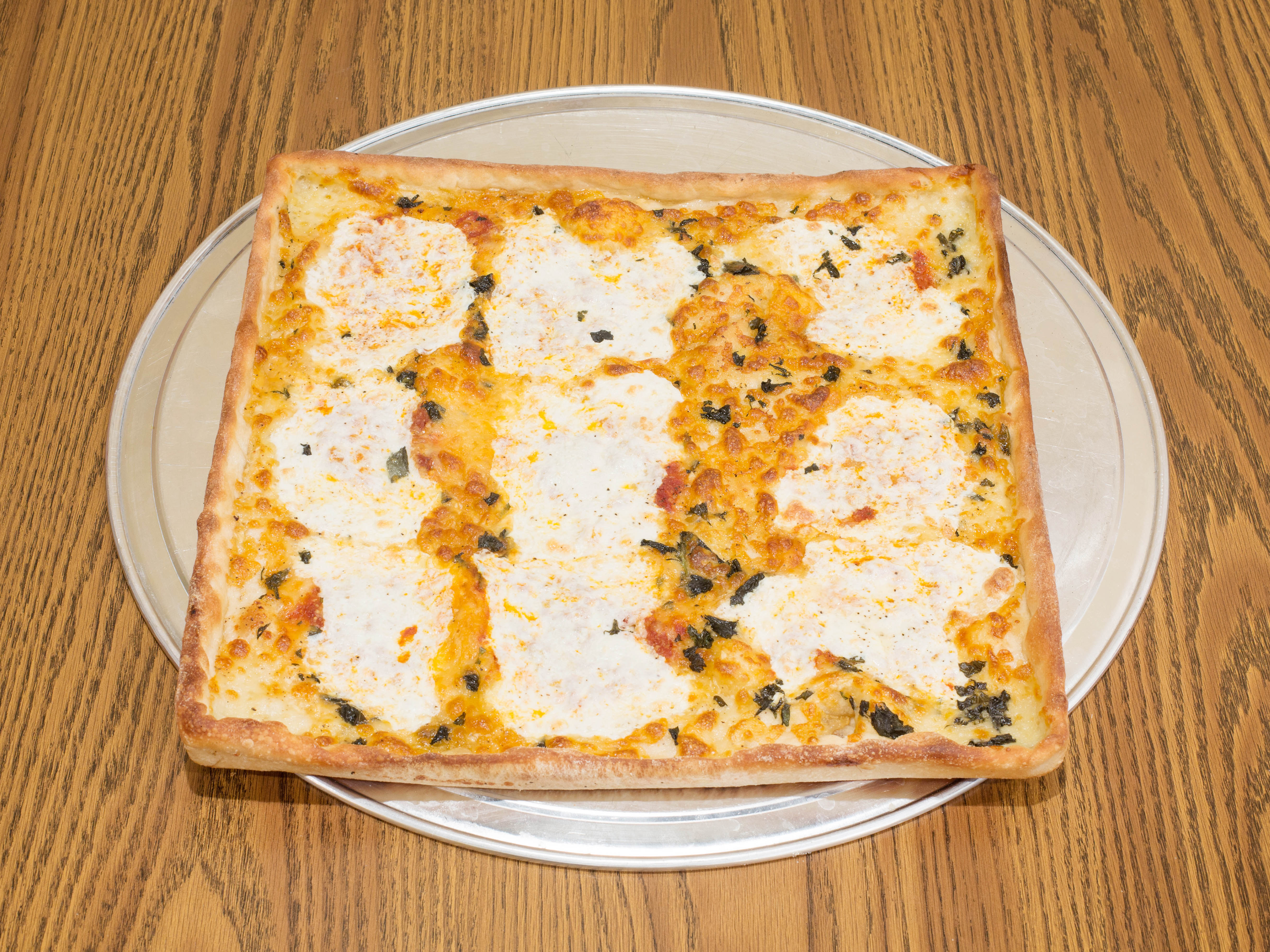 Order 25. Extra Large Grandma Pizza food online from Puzo Family Restaurant store, North Haledon on bringmethat.com