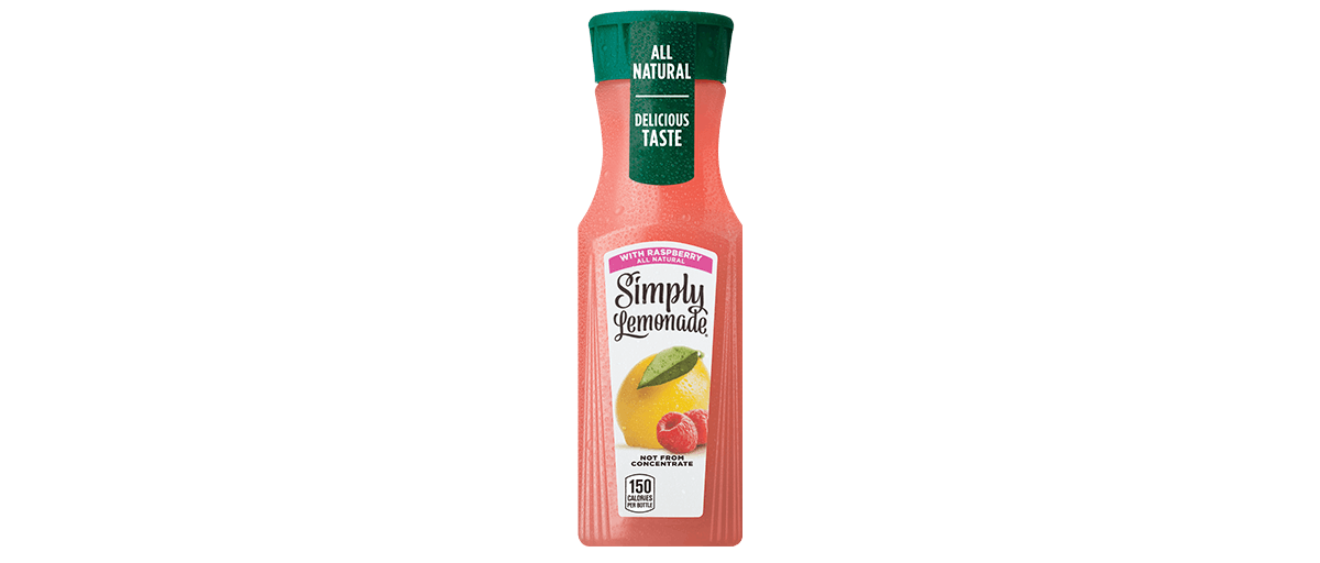 Order Simply Raspberry Lemonade food online from Potbelly Sandwich Shop store, Fort Worth on bringmethat.com
