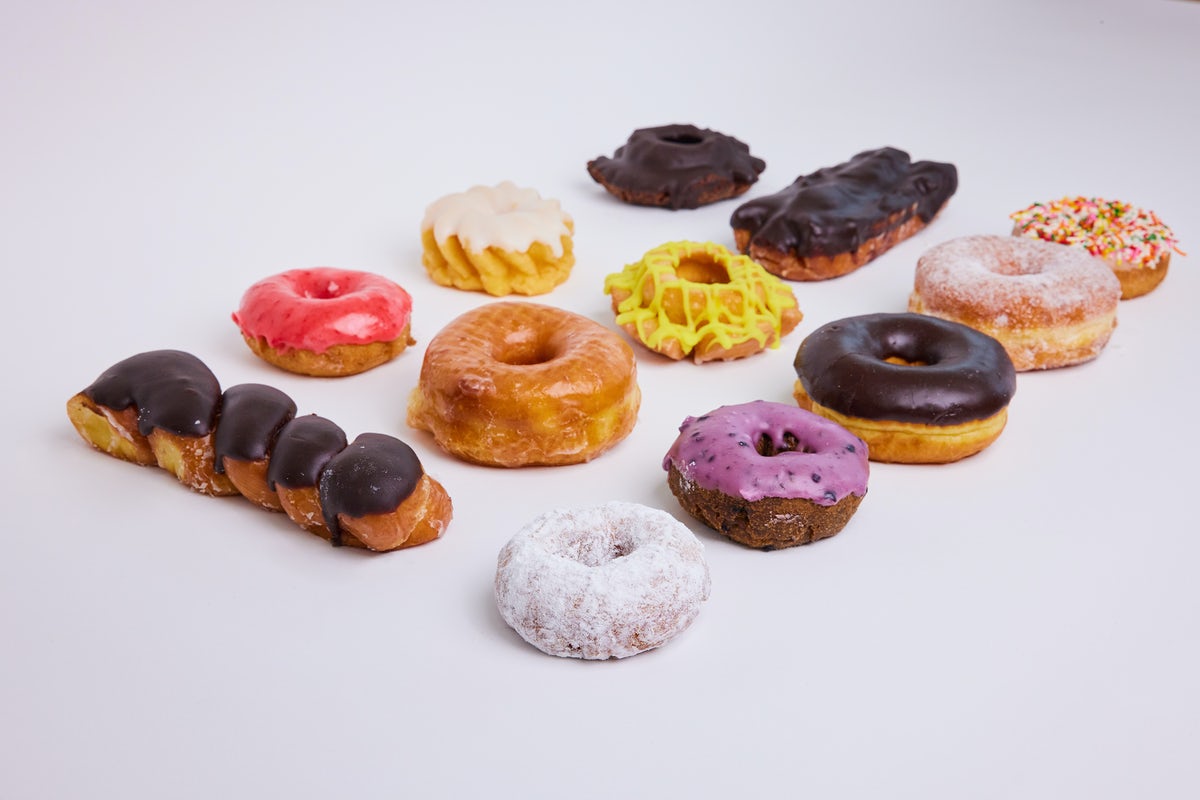 Order Mix #2 Dozen food online from Randy Donuts store, Santa Monica on bringmethat.com