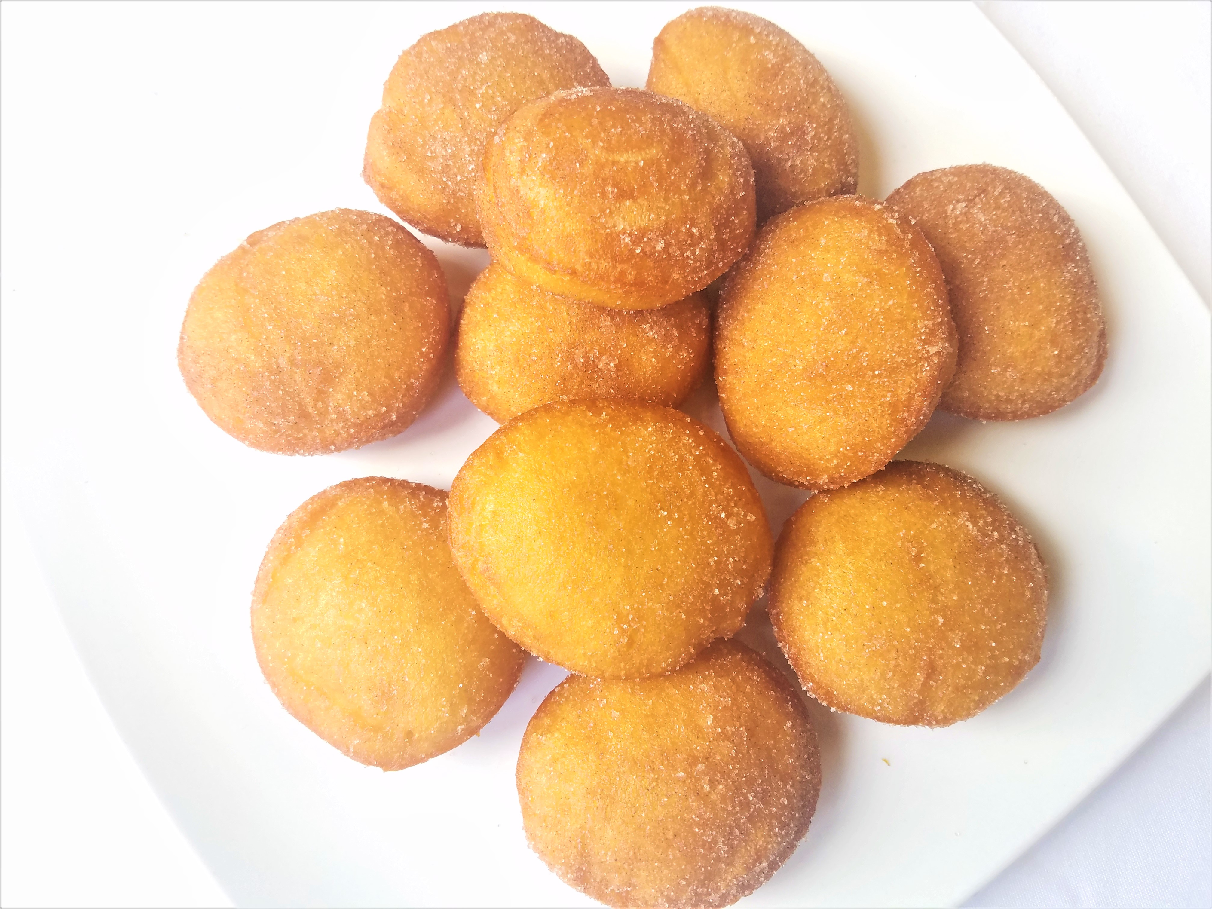 Order Sugar Donuts (10 pcs) food online from Red Ginger China Bistro store, Saint Paul on bringmethat.com