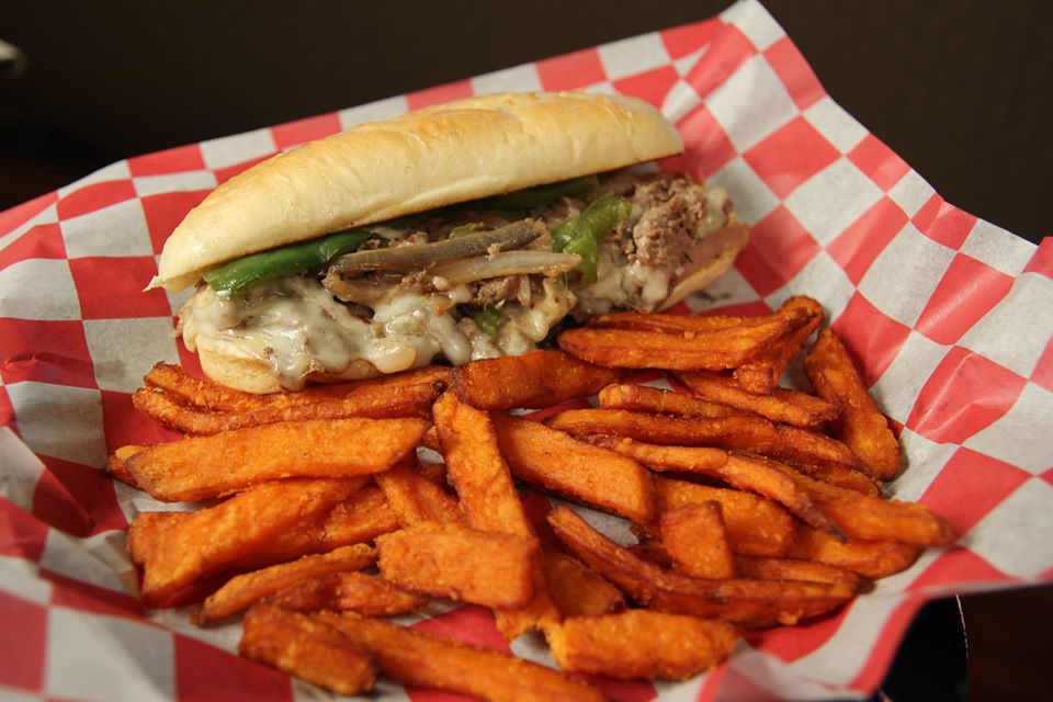 Order Tavern Cheese Steak Sandwich food online from Top Dawg Tavern store, Columbia on bringmethat.com