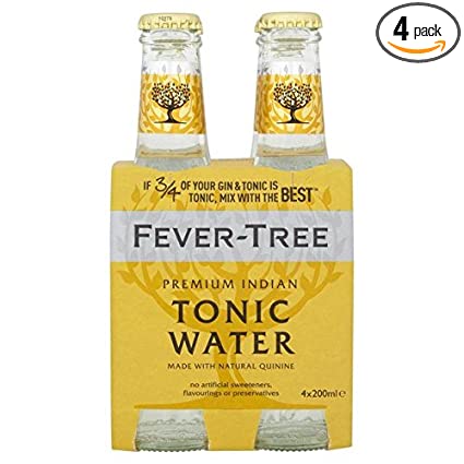 Order Fever Tree Tonic Water, 4 Pack 200 ml. Mixer food online from Mirage Wine & Liquor store, Palm Springs on bringmethat.com