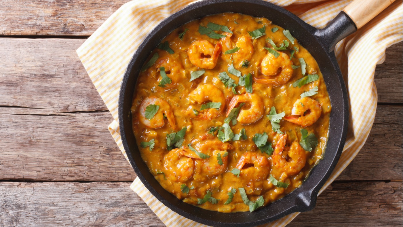 Order Shrimp Curry food online from Mumbai Indians store, San Jose on bringmethat.com