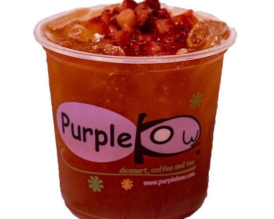 Order Fresh Strawberry Green Tea food online from Purple Kow store, Concord on bringmethat.com