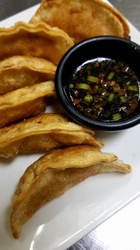 Order Fried Potstickers food online from Legends Cafe store, Silver Spring on bringmethat.com