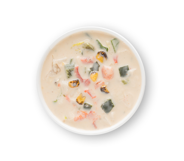 Order Small Chicken Poblano Soup food online from Just Salad store, New York on bringmethat.com