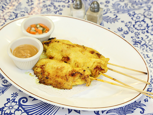 Order Satay Chicken food online from Thai Hut store, Somerville on bringmethat.com