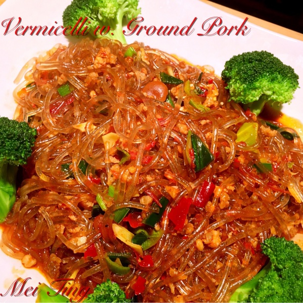 Order Vermicelli with Ground Pork   food online from Mei Ting Asian Fusion Restaurant store, Warrington on bringmethat.com