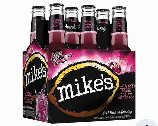 Order Mike's Hard Black Cherry 6pk-12oz Btls food online from Sousa Wines & Liquors store, Mountain View on bringmethat.com