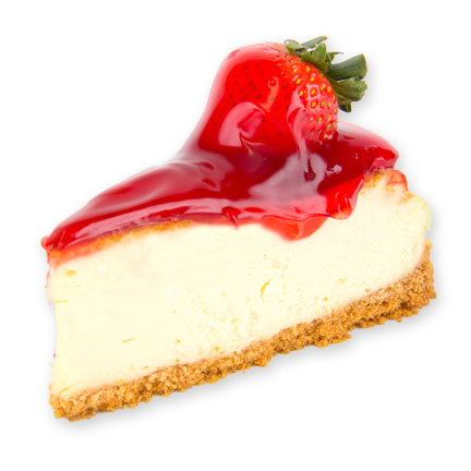 Order Strawberry Cheesecake food online from Love Park Pizza & Chicken store, Philadelphia on bringmethat.com