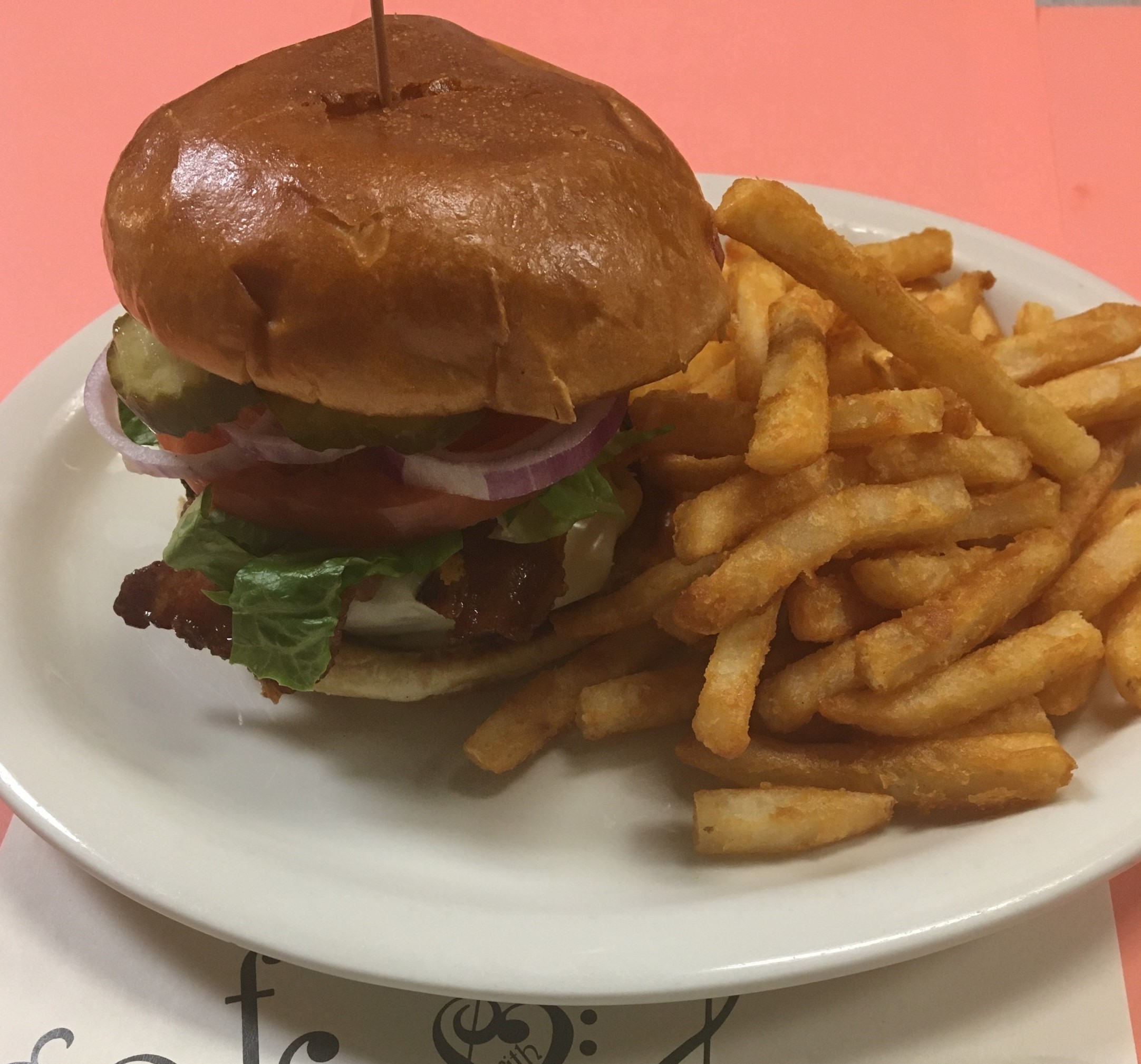 Order 8 oz. D-Town Burger food online from Cafe With Soul store, Doylestown on bringmethat.com