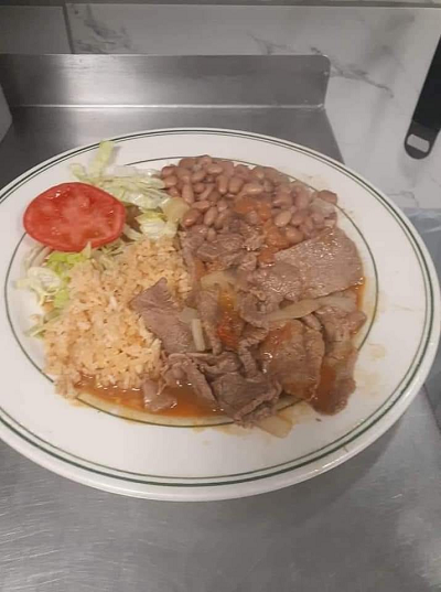 Order Bisteck A La Mexicana food online from Dona Tula store, Houston on bringmethat.com