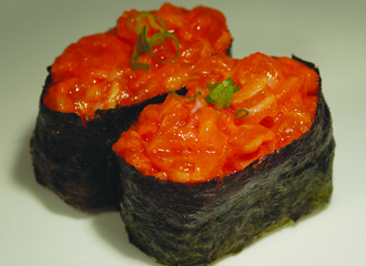 Order Spicy Salmon Roll food online from Sushi Town store, Beaverton on bringmethat.com