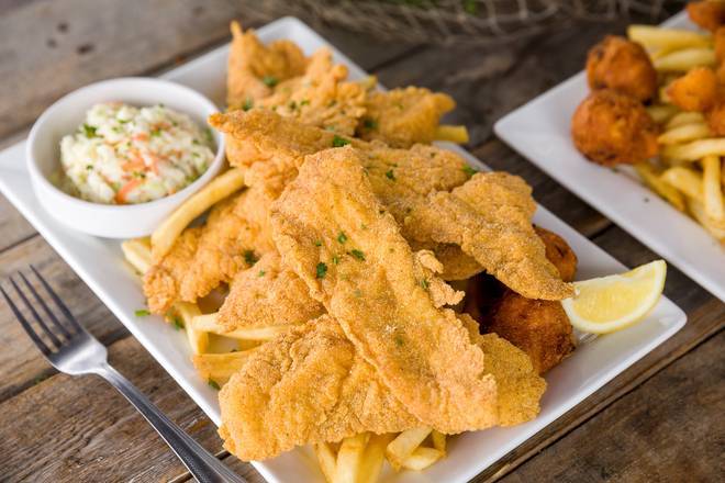 Order Fried Catfish food online from Don's Seafood Hut store, Metairie on bringmethat.com