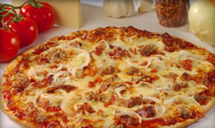Order Boss Pizza food online from Papa Saverios Pizzeria store, West Chicago on bringmethat.com