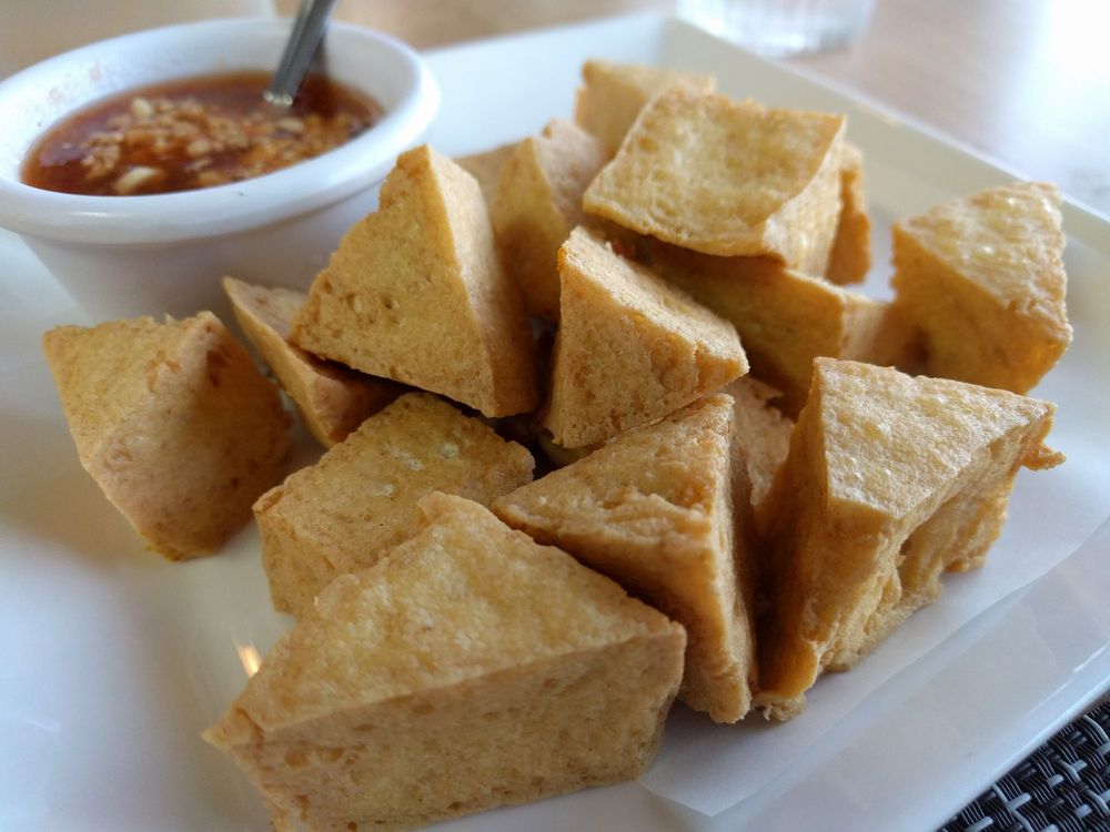 Order 10. Golden Tofu food online from Krua Thai Cuisine store, Chula Vista on bringmethat.com