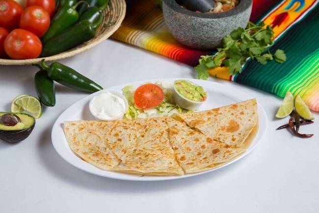 Order Quesadilla food online from Tacos N More store, Maricopa on bringmethat.com