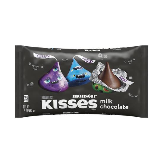 Order HERSHEY'S KISSES Halloween Monster Milk Chocolate Candy, 10 OZ food online from CVS store, GILFORD on bringmethat.com