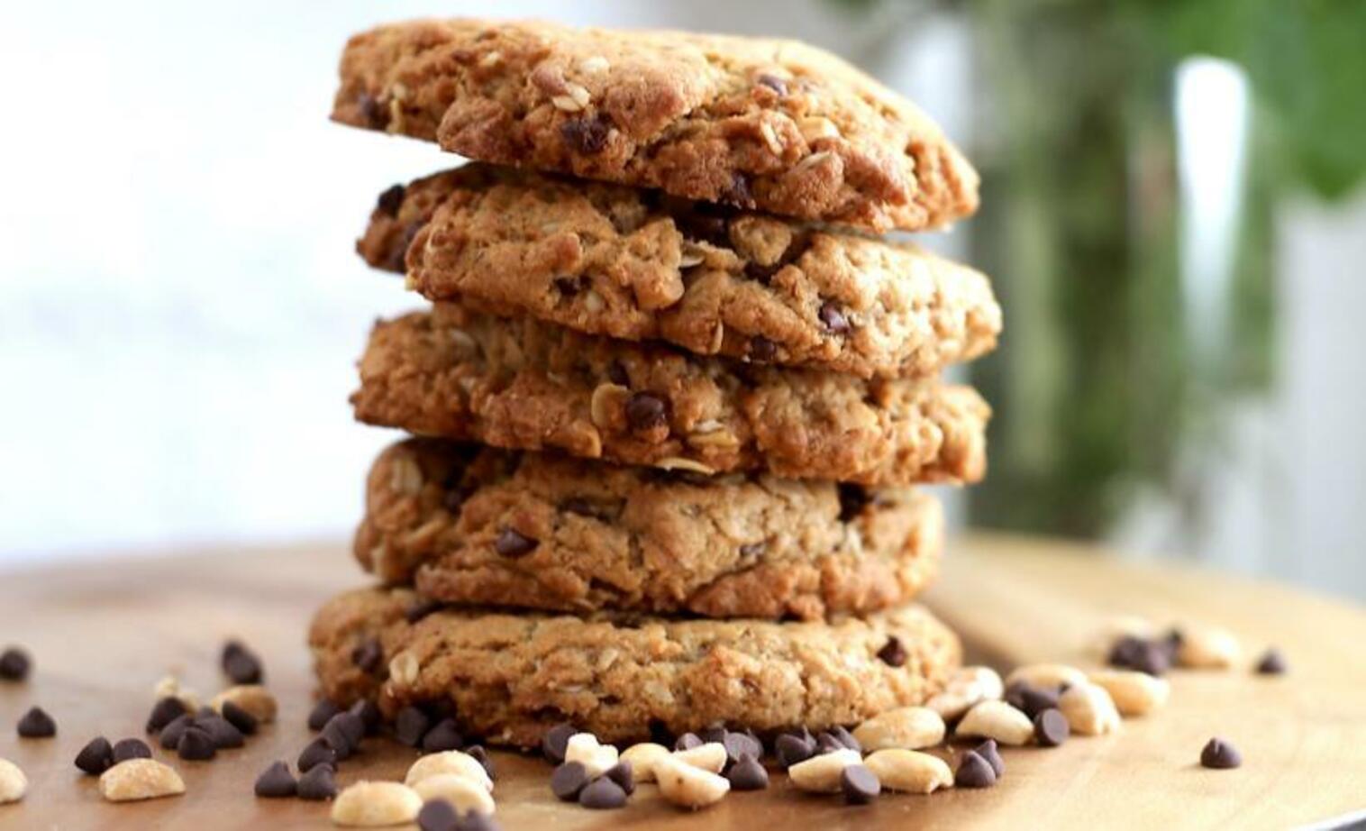 Order Cookie: PB & Choc Chip food online from Chef Tanya Kitchen store, Palm Desert on bringmethat.com