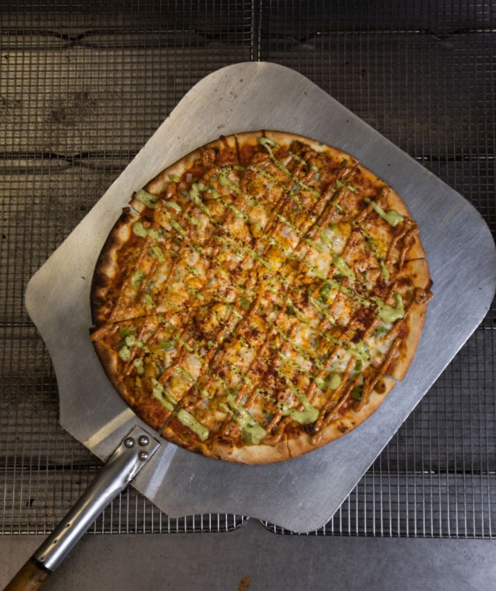 Order Chicken Tikka Pizza food online from Masala Pizza store, Addison on bringmethat.com