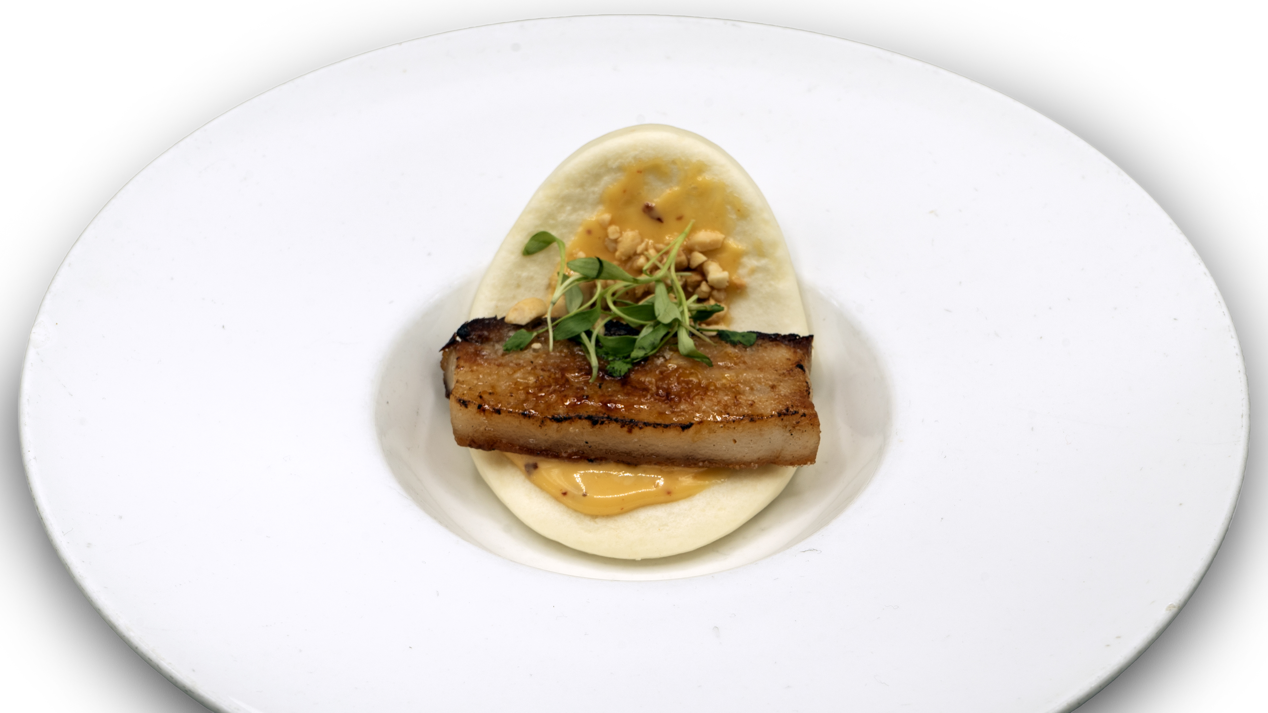 Order Zutto Pork Belly Buns food online from Zutto Japanese American Pub store, New York on bringmethat.com