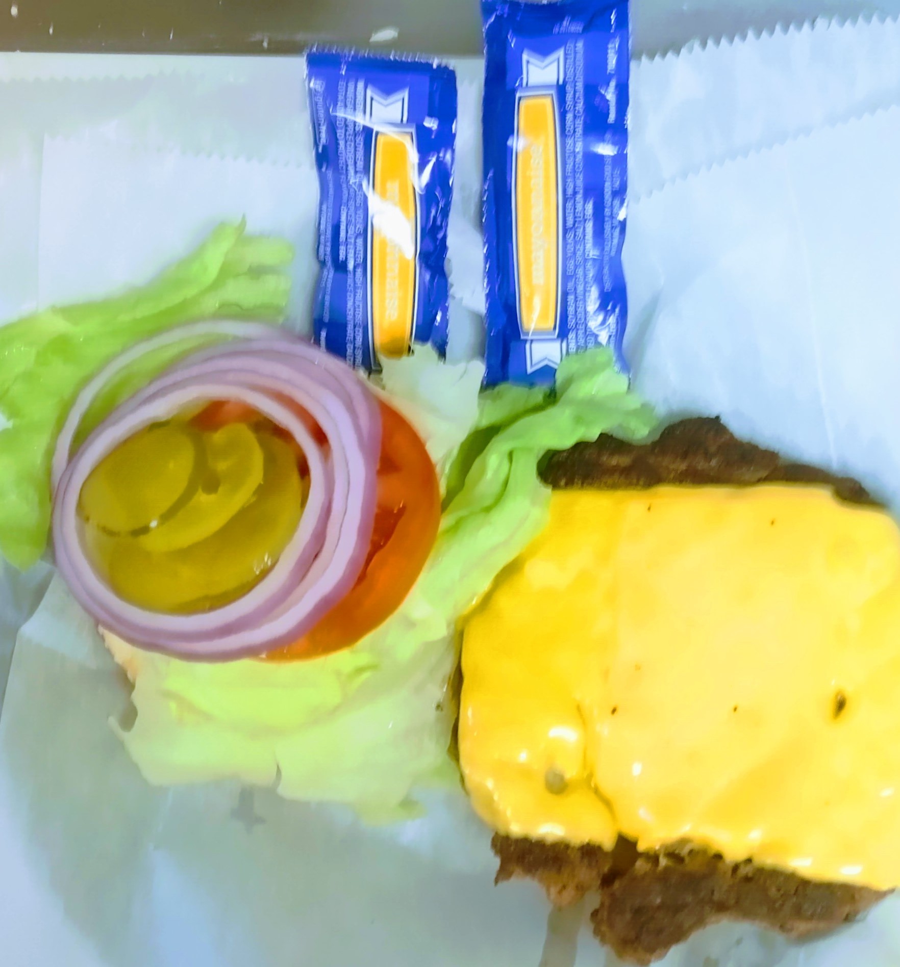 Order Cheeseburger food online from Mac Hideaway Bar & Grill store, New Albany on bringmethat.com