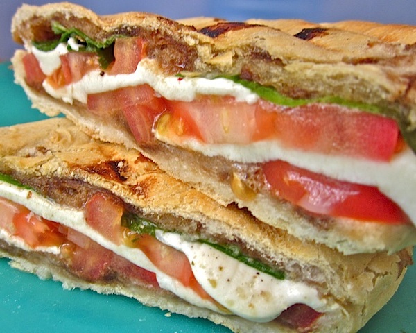 Order Caprese Panini food online from Tutto Bene store, Beverly Hills on bringmethat.com