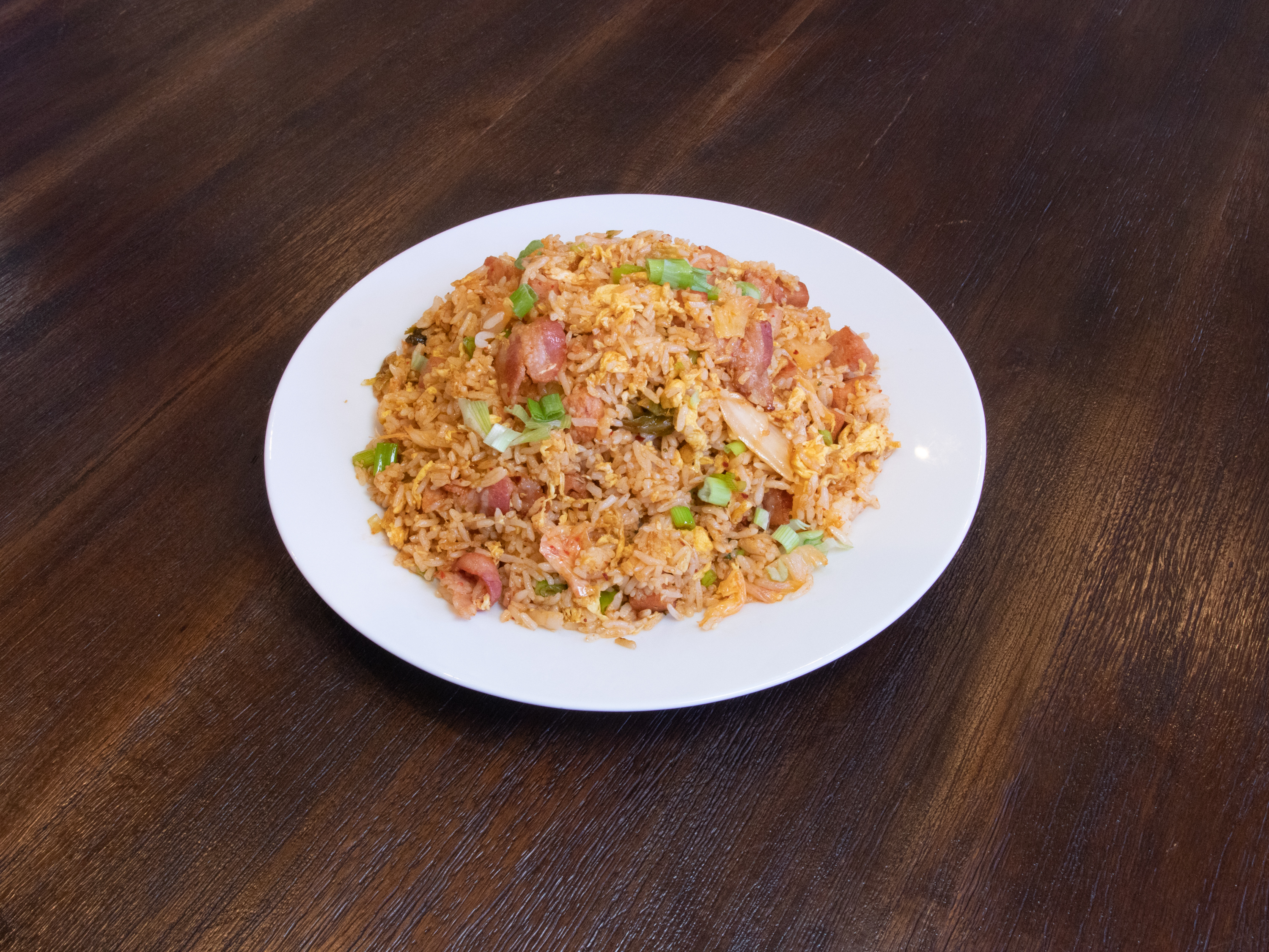 Order Kimchi Fried Rice food online from Orchid Pavillion Cafe store, Alameda on bringmethat.com