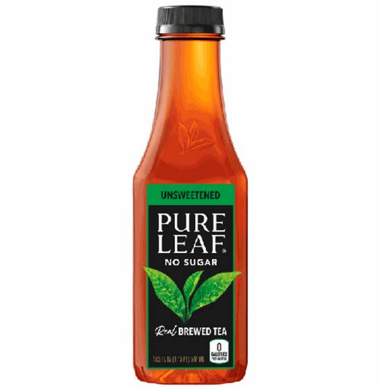 Order Pure Leaf Tea Unsweetened Black Tea food online from IV Deli Mart store, Goleta on bringmethat.com