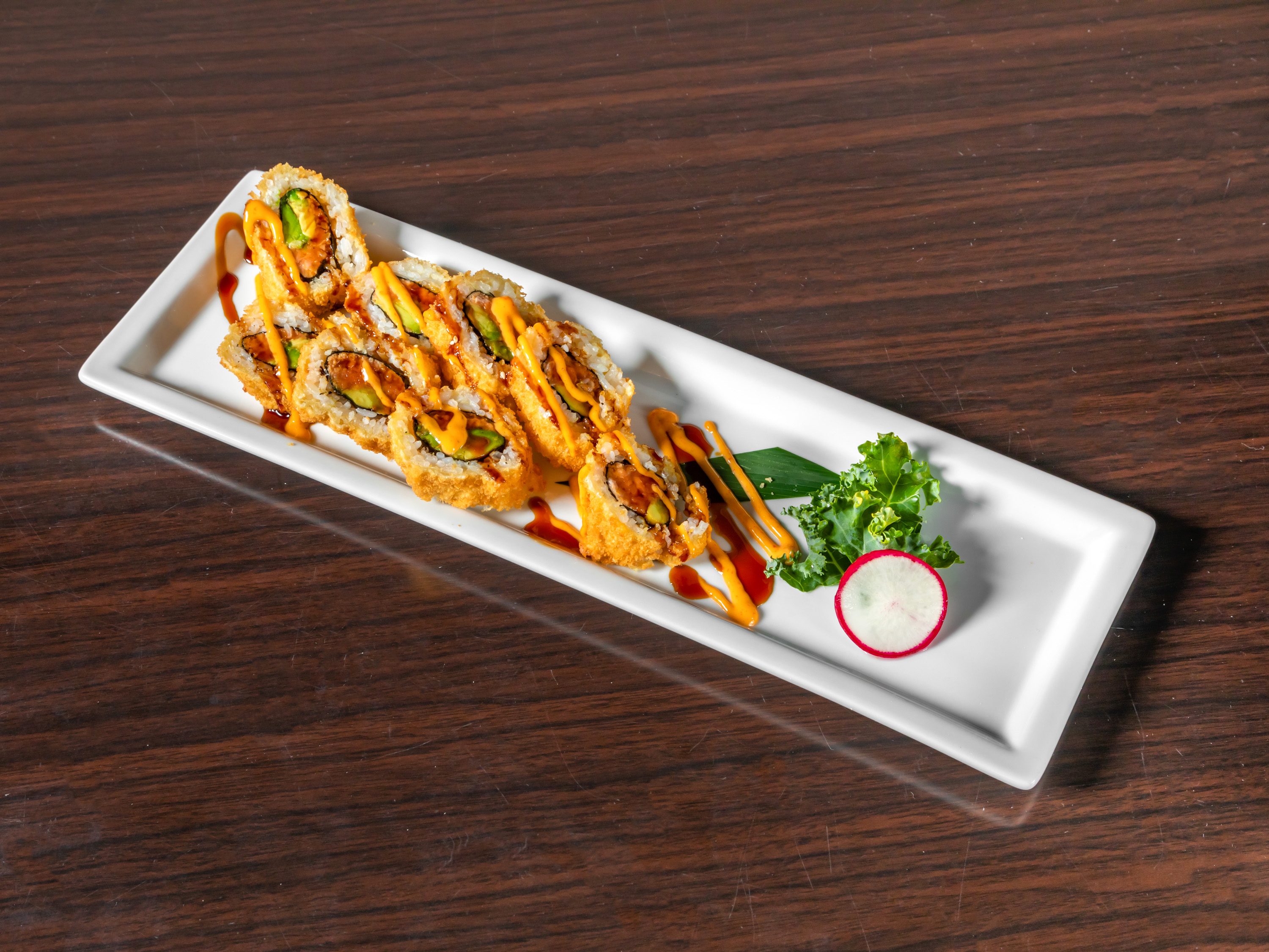 Order Golden Spicy Tuna Roll  food online from Hotto Sushi store, Orange on bringmethat.com