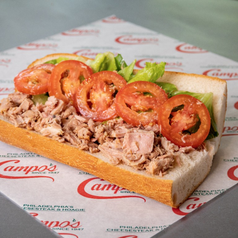 Order Italian Tuna Hoagie food online from Campo's Philly Cheesesteaks store, Philadelphia on bringmethat.com