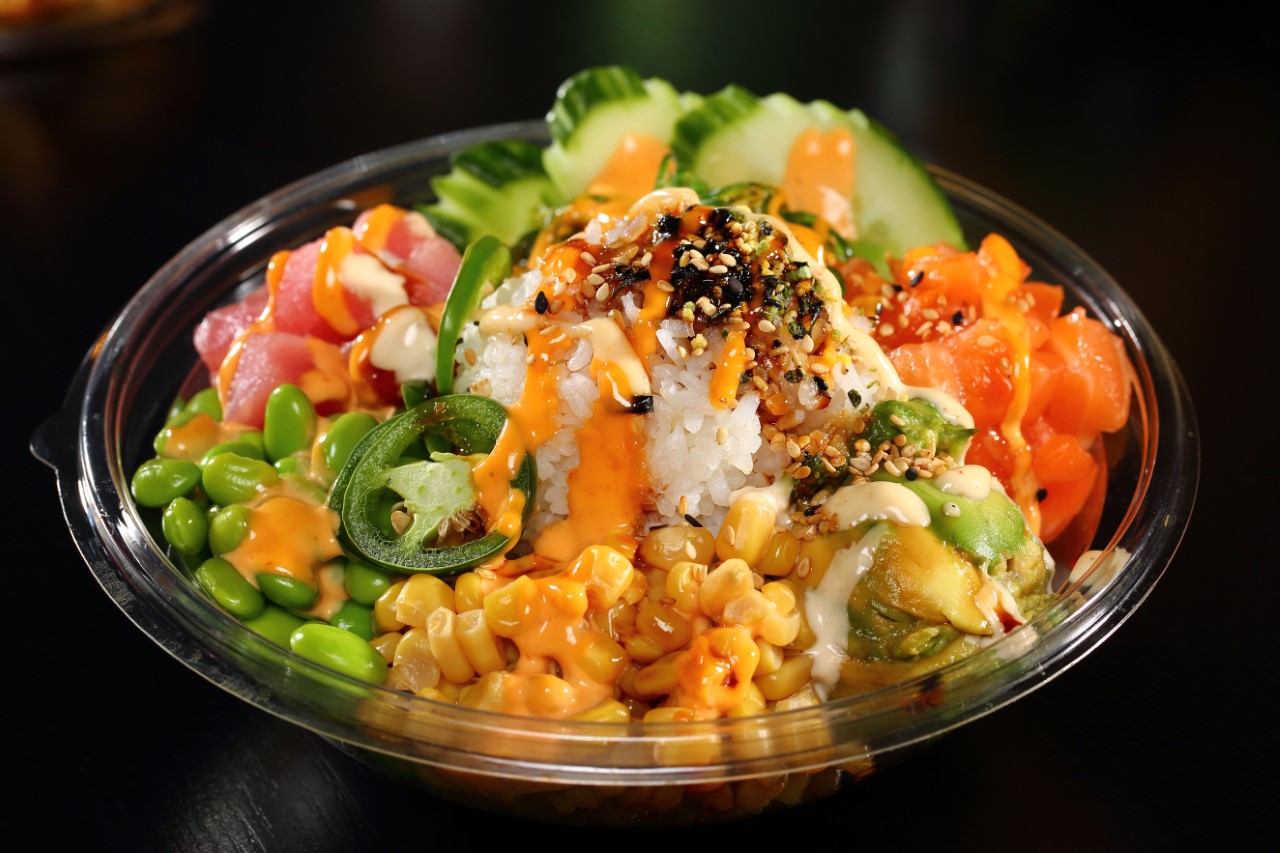 Order THREE Protein Bowl food online from The Poke Bar store, Loudonville on bringmethat.com