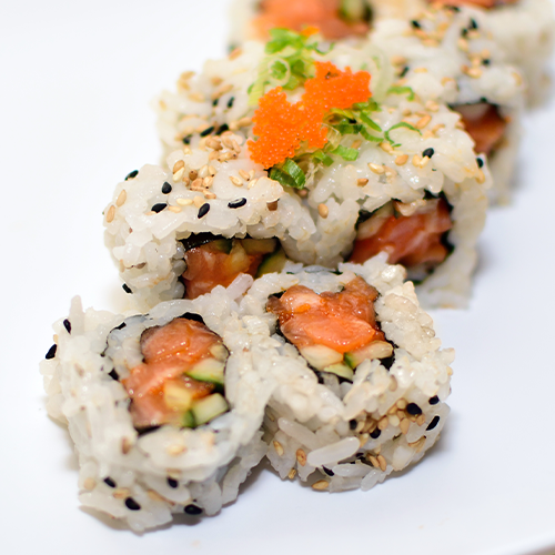 Order Salmon Roll  food online from Hotto Sushi store, Orange on bringmethat.com