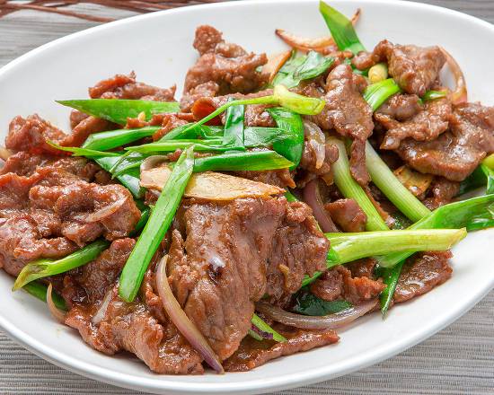 Order Mongolian Beef food online from Wokcano store, Culver City on bringmethat.com