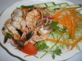 Order Spicy Shrimp Salad food online from Awesome Thai store, Los Angeles on bringmethat.com