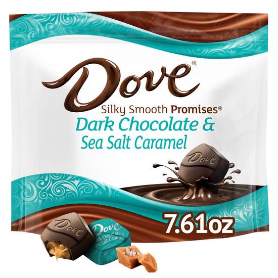 Order DOVE PROMISES Sea Salt and Caramel Dark Chocolate Candy Individually Wrapped, 7.61 oz Bag food online from Cvs store, MONTEZUMA on bringmethat.com