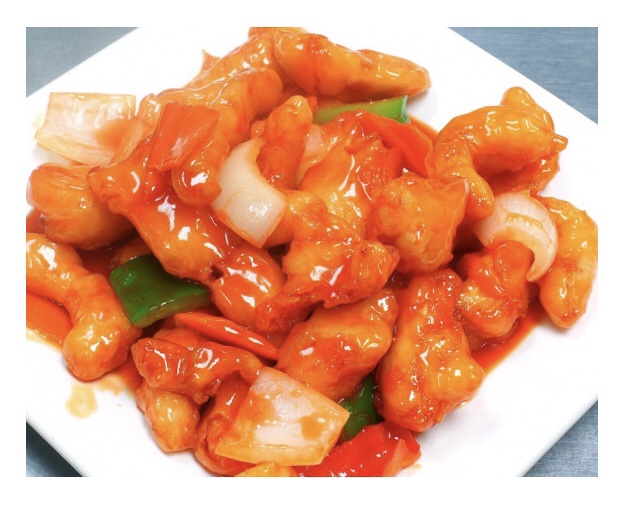 Order CH9. Sweet and Sour Chicken Dinner food online from Pho Saigon store, Youngstown on bringmethat.com