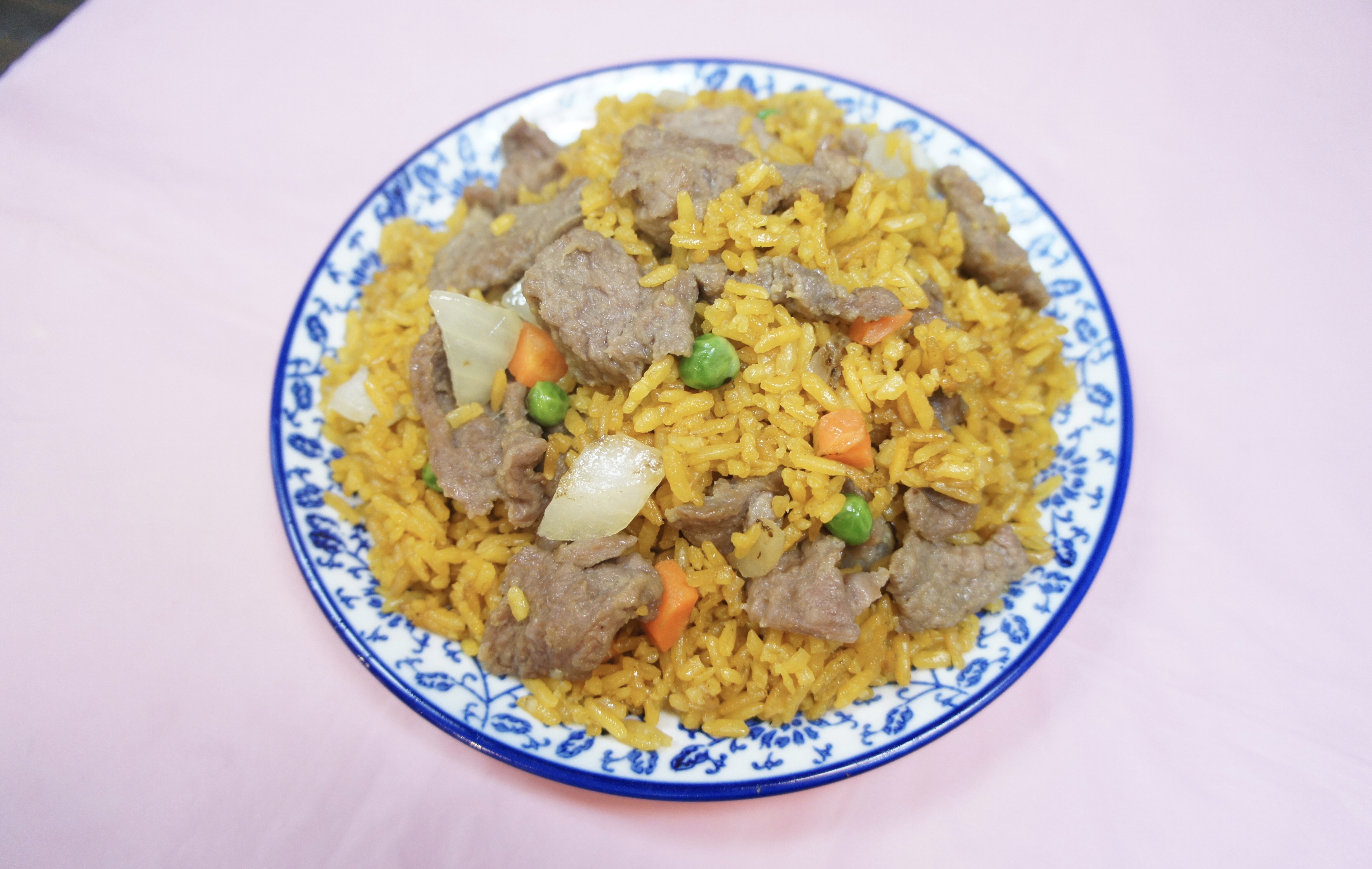 Order Beef Fried Rice(LG) food online from Zhengs China Express store, Randallstown on bringmethat.com